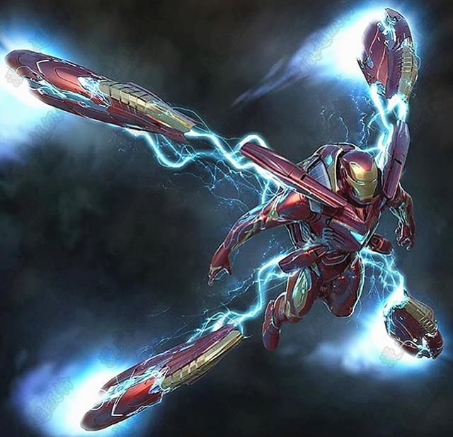 复联4钢铁侠拿什么迎击灭霸?看完这些造型图