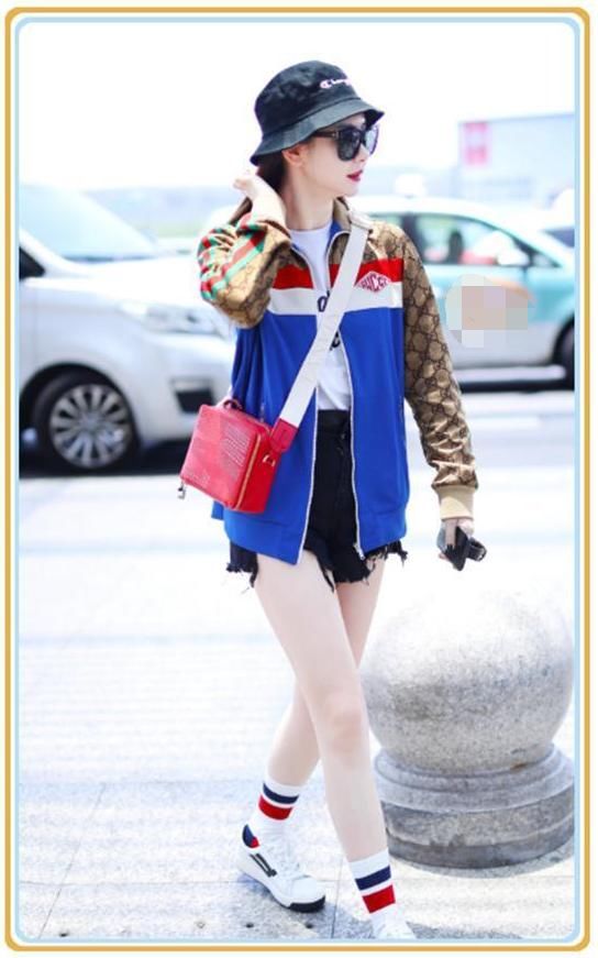 没有戚薇的筷子腿真别穿手撕热裤，否则会跟沈梦辰一样满屏尽尴尬