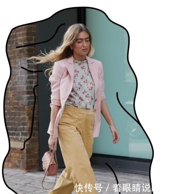 『气质』早春不能错过的流行时尚,穿上灯芯绒真是有气质,优雅有魅力