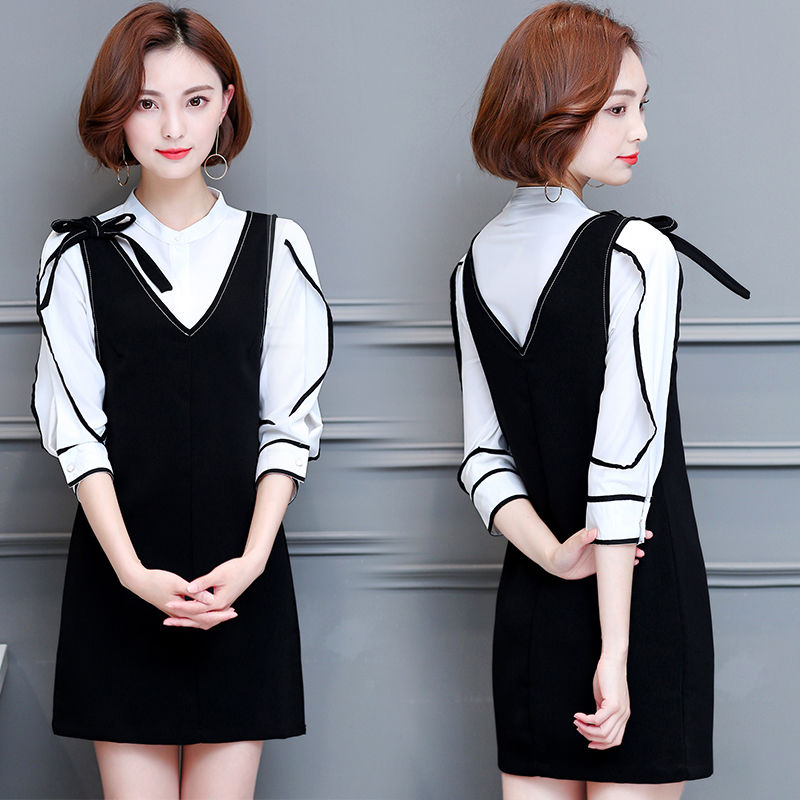 现在穿连衣裙真的太土了!瞧瞧今秋刚出的套装，一款比一款洋气