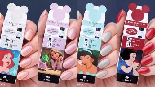  「美甲大师」Disney x Homei联名款来了，这样的美甲装备谁不爱？