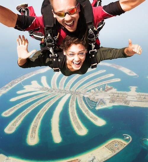 全球十大最美跳伞地