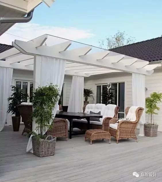 庭院小筑｜廊架，让院子更鲜活~