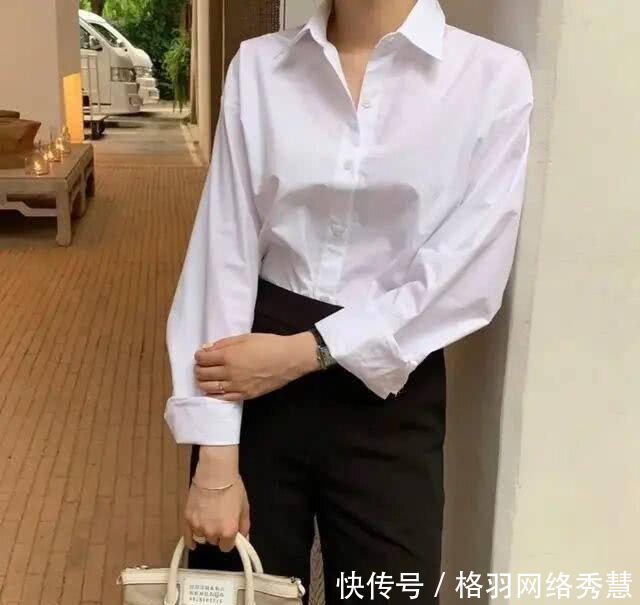  「兼备」初春衬衫要知性，简约！学这两招选衬衫，时髦个性两兼备