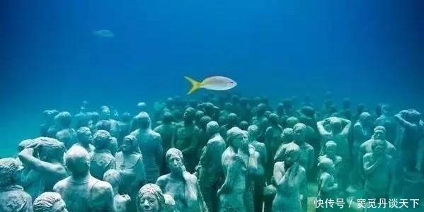 神奇的海底世界,壮观的雕塑千年不腐,至今科学家都无法解释