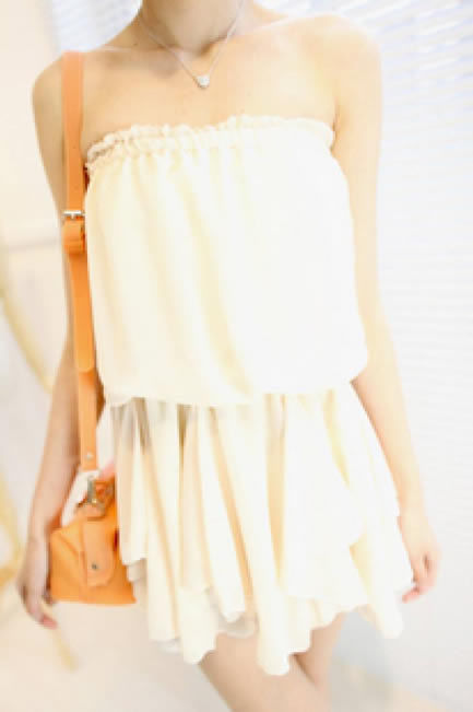 穿抹胸怎么穿内衣:抹胸裙怎么搭配好看