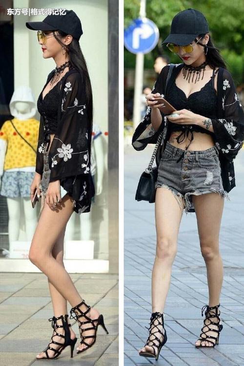 大长腿美女这么穿，高到让你满屏，将内衣当成衣服穿美出你的范！