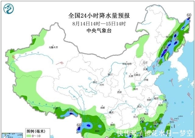 中雨、大雨、暴雨、大暴雨！未来7天（8月15~21日）全国天气预报