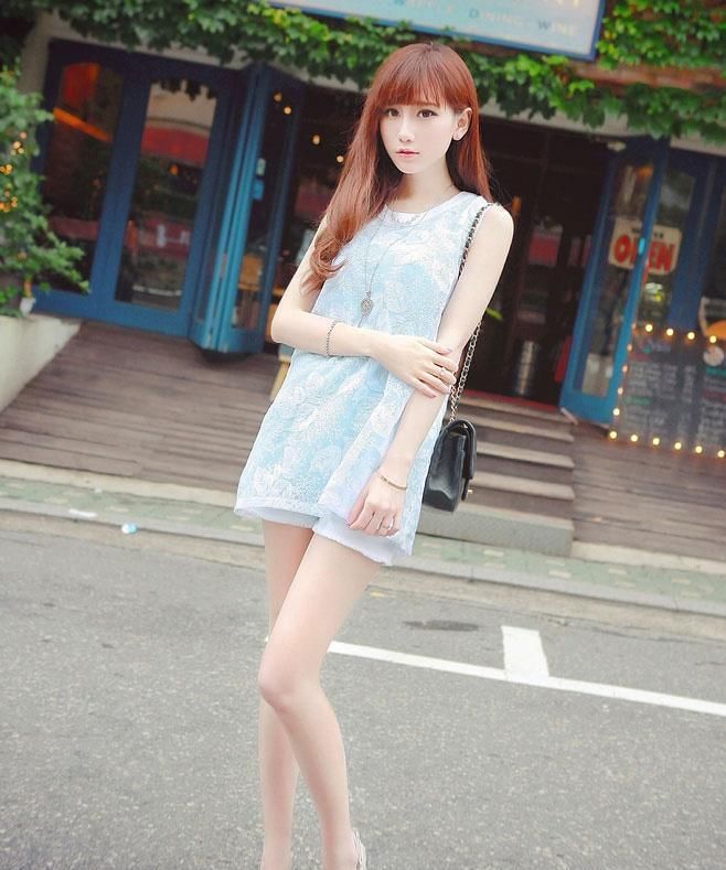 超短短裤温婉, 让你美丽身姿更好看