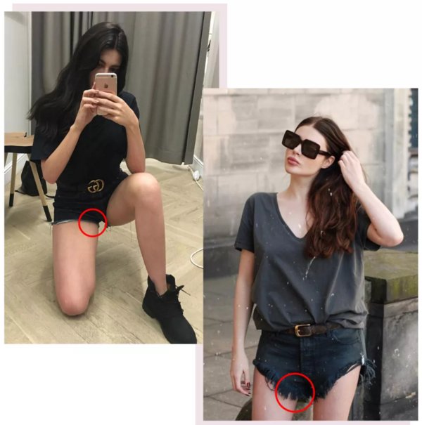 腿粗不要这样穿，真的太显腿细了!