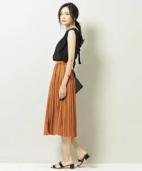 百褶裙日系夏季风格15选!时髦剪裁的立体感与造型感超迷人