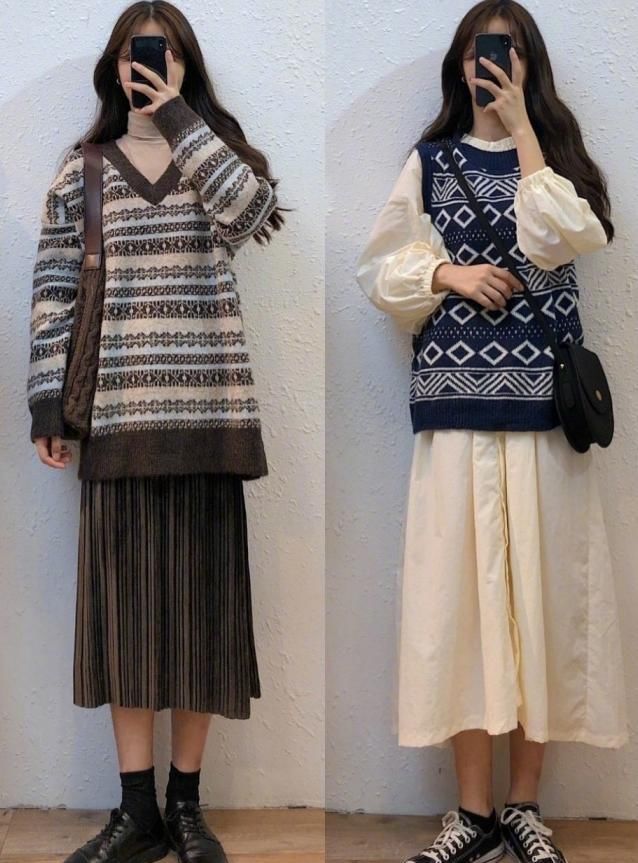  实力@基础款咋搭出100%的实力？三种风格36套初春穿搭告诉你