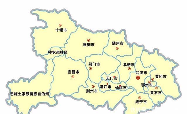 湖北面积最小的县,人口近53万,也是湖北