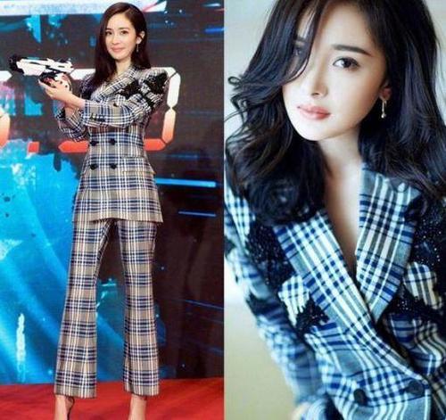 迪丽热巴穿西装“攻一脸”，杨幂撞衫唐嫣被碾压？图6请叫老公！