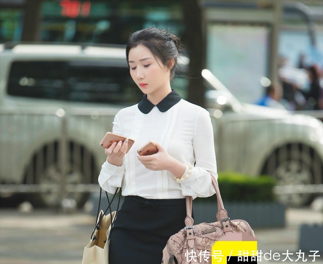 [ 不失]简单不失魅力的职业装，白加黑