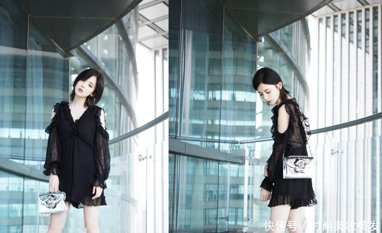 172古力娜扎穿短裤现身，暴露一双惊艳长腿，网友：绝对的腿精！