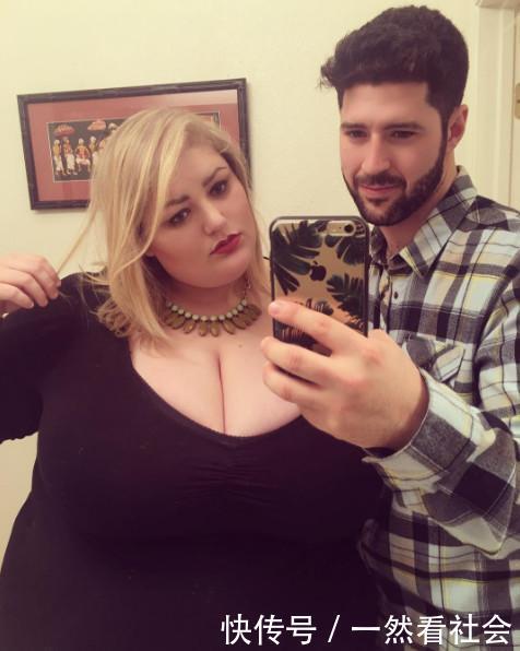 帅气男子爱上240斤胖妞，称喜欢有肉感的女孩子