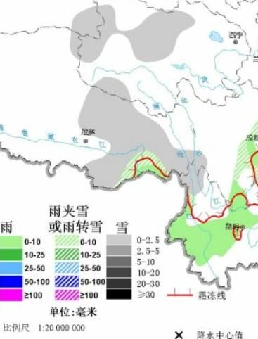 号外！超大范围中雪大雪中雨大雨后天将覆盖以下地区