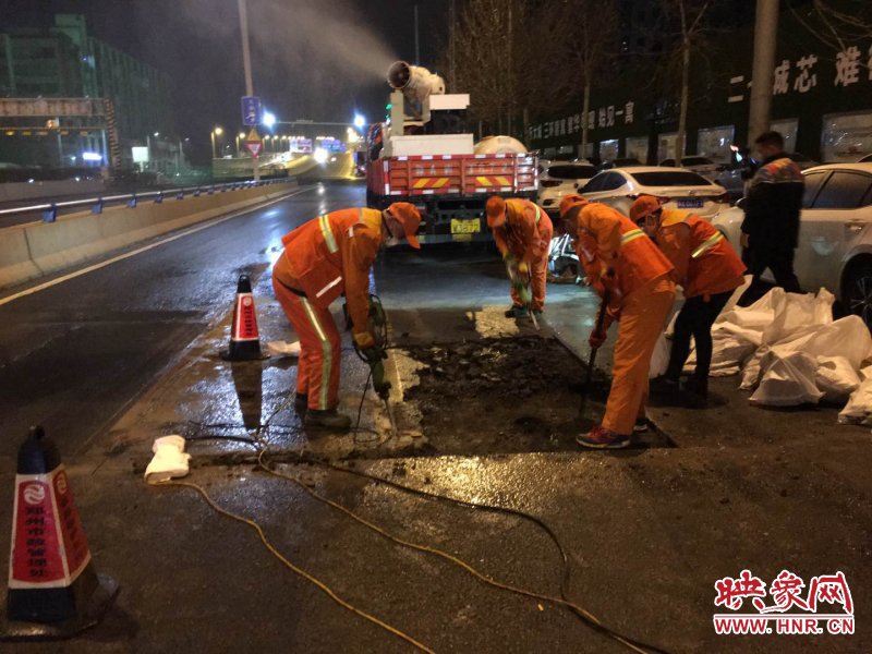  [疫情防控]全面复工！郑州市政在行动 200例道路病害集中治理