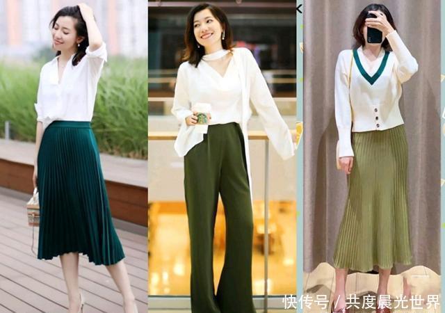 色彩@“最难穿”的绿色,与哪些色彩组合不踩雷,最能打造时髦造型