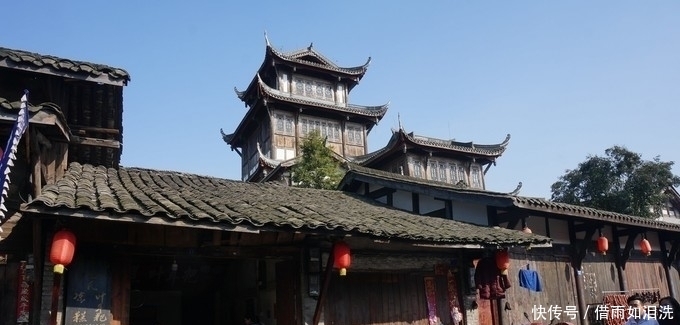 成都最低调古镇，有着1600多年历史，是国家4A景区，门票免费