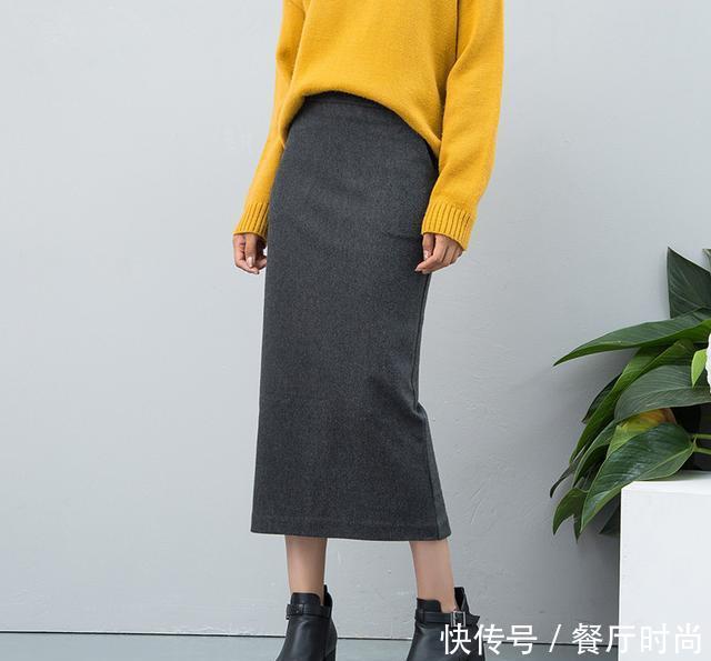 90后的职业女性, 穿短款包臀裙的时候别再搭配黑裤袜了, 不好看