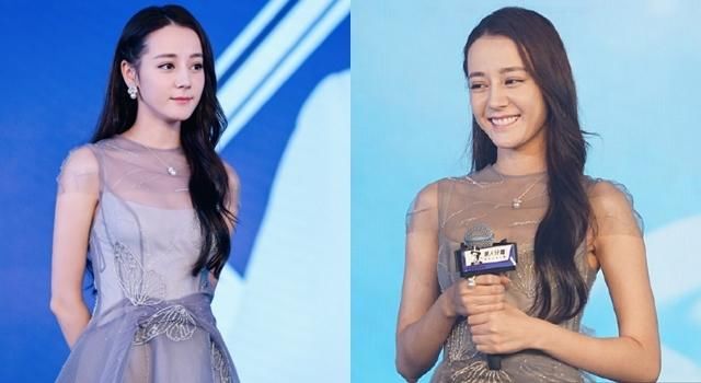 迪丽热巴穿薄纱飘仙气！无P照曝光，网友：肤色暗沉、法令纹现形