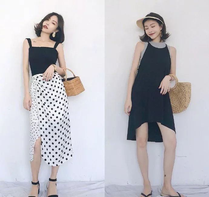 夏季最简单容易搭配的45套穿搭，直接照着穿!