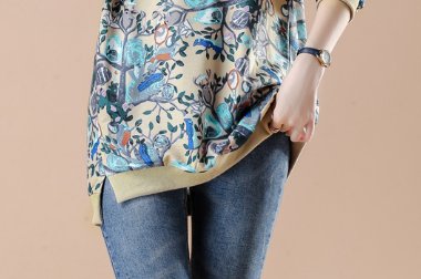 女人长再美，紧身衣也别穿!初秋大码装+小脚裤，洋气好看还迷人