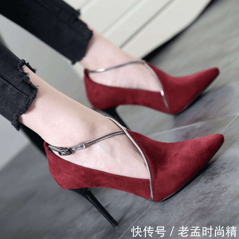  [性感]性感尖头细高跟鞋，魅力女人味十足！