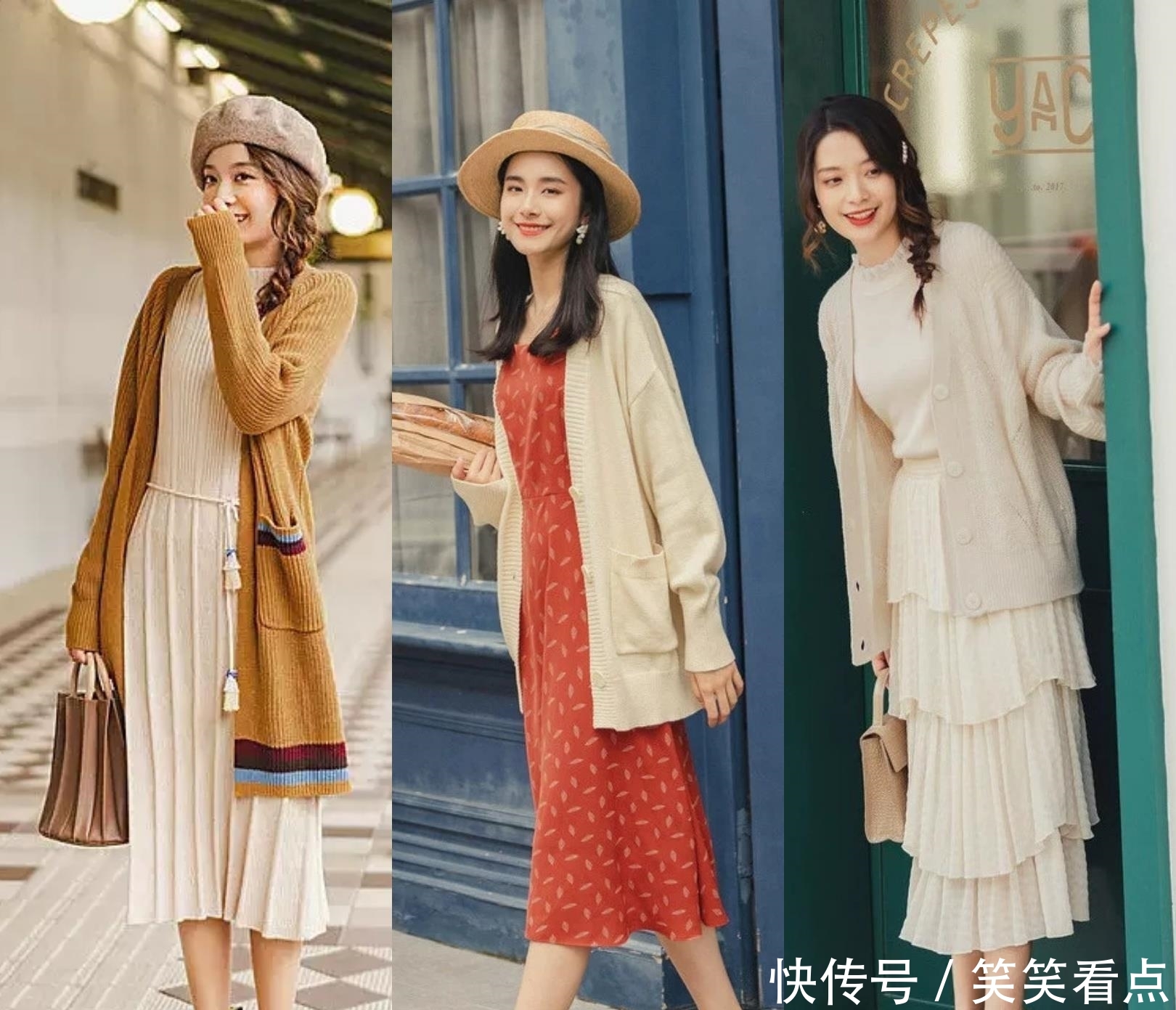  『明媚』还在穿黑白灰？春天换上这些清新明媚的穿搭，优雅文艺很气质