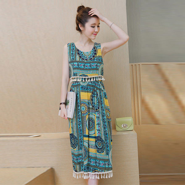 有一种裙叫“绵绸裙”，比连衣裙好看，好看不贵，适合70后