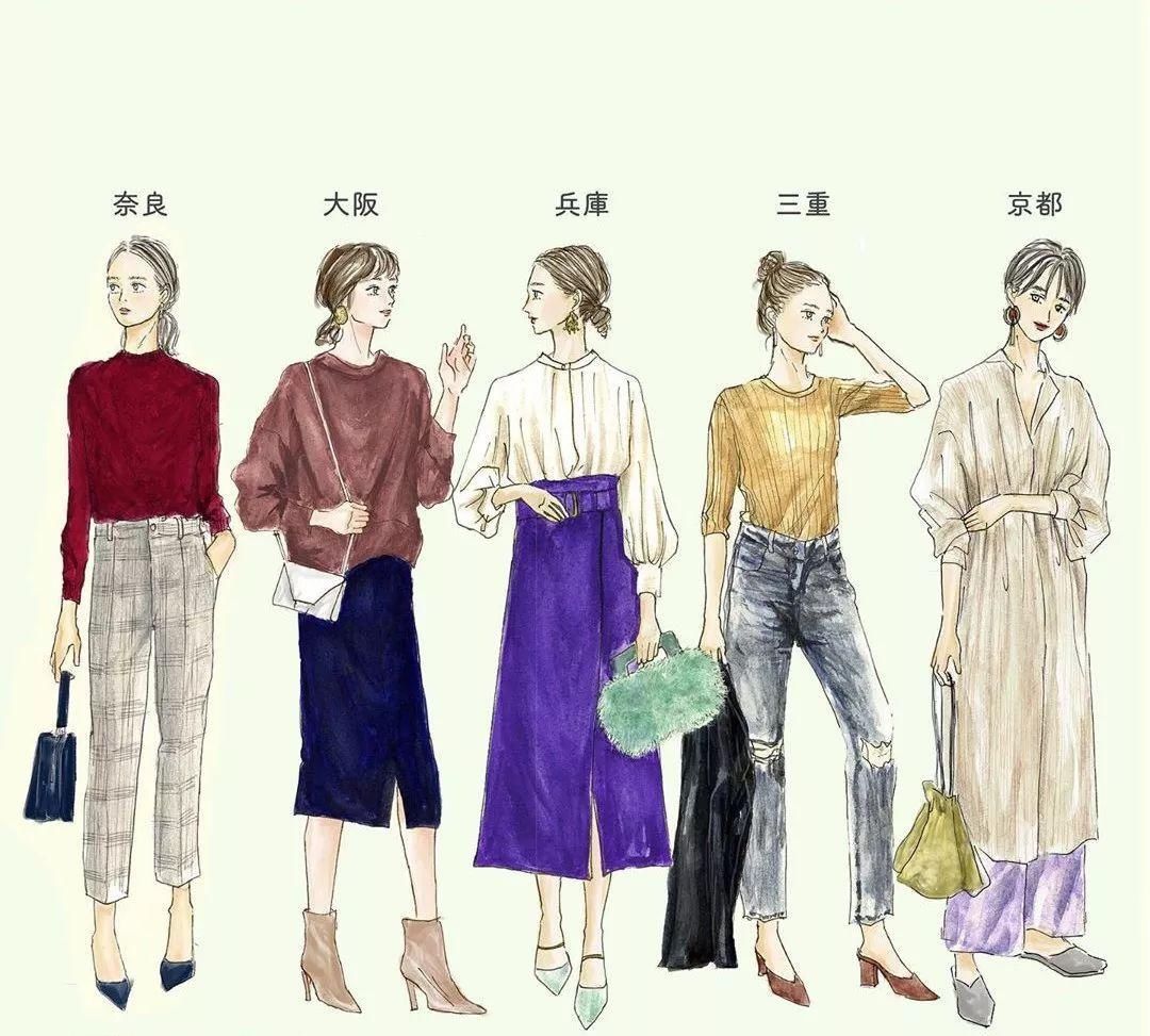 『全国』日本47个都道府县「全国女子图鉴」