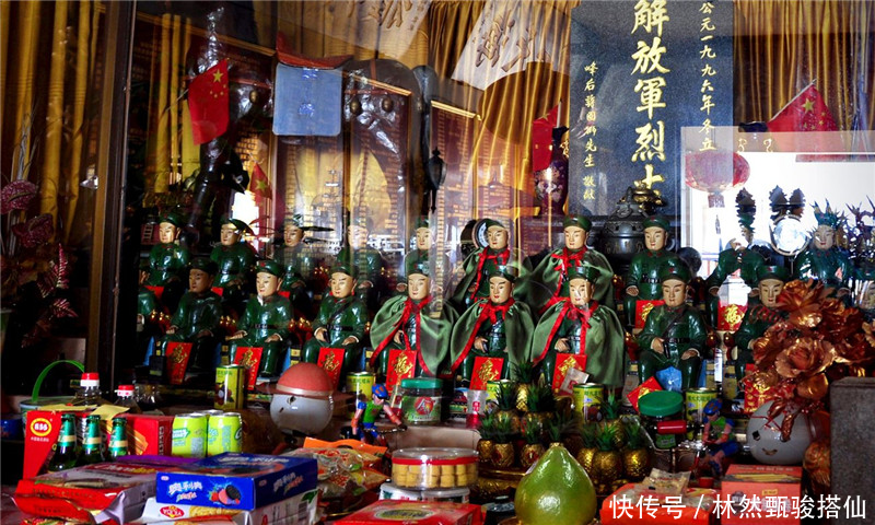 唯一供奉解放军的庙宇,不放大悲咒只放军歌,被誉为天下第一奇庙