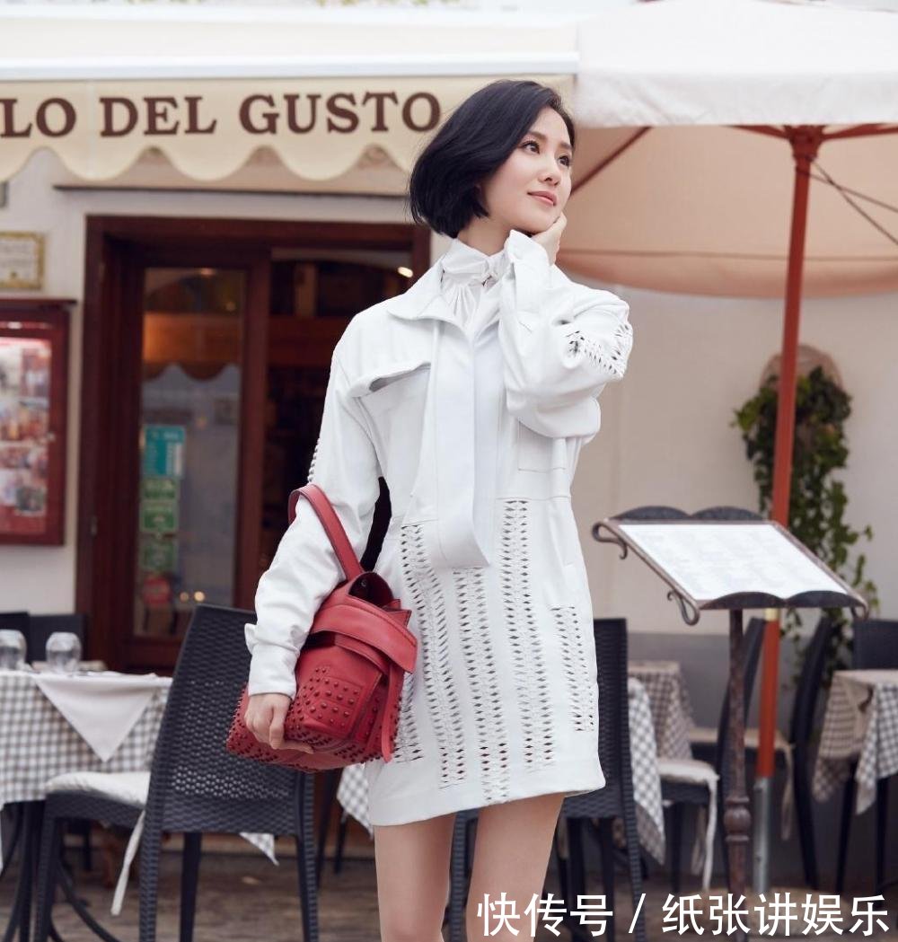 刘诗诗不过是穿了件格纹大衣, 就老了不止10岁, 网友: 心真大!