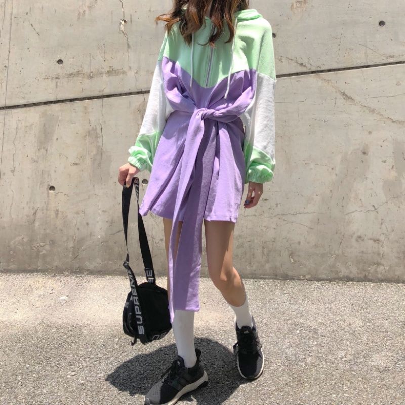 虽入秋,但显别穿毛衣!试试这卫衣裙,矮个子表妹穿简直萌爆