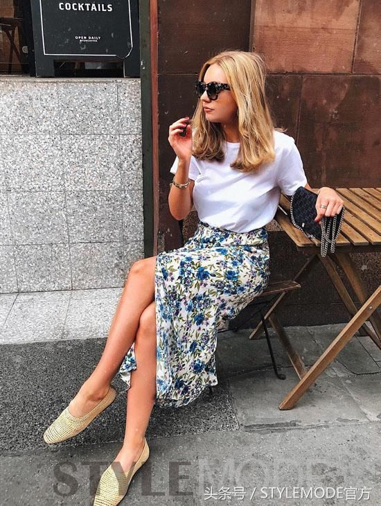 优雅的迷笛裙，夏日里的一股清流
