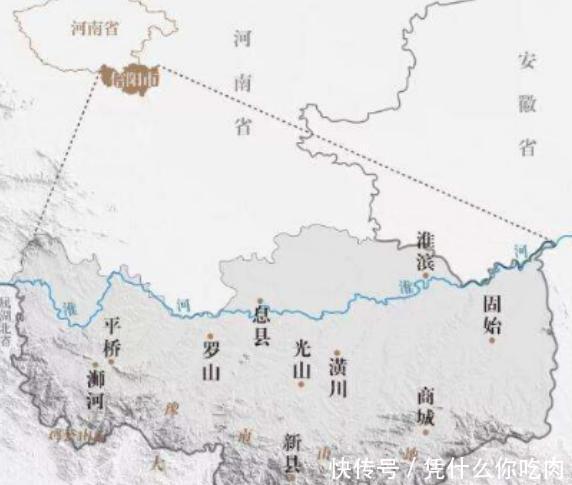 信阳人的语言和风俗与湖北相似，为何信阳属于河南，而不划给湖北