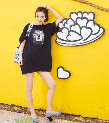 身高1米6, 腿长1米8, 去了一趟国外的吴昕美成这样