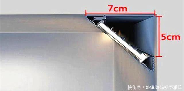 顶角@中国牛人发明发光顶角线,无需吊顶实现照明,还获22项国家专利