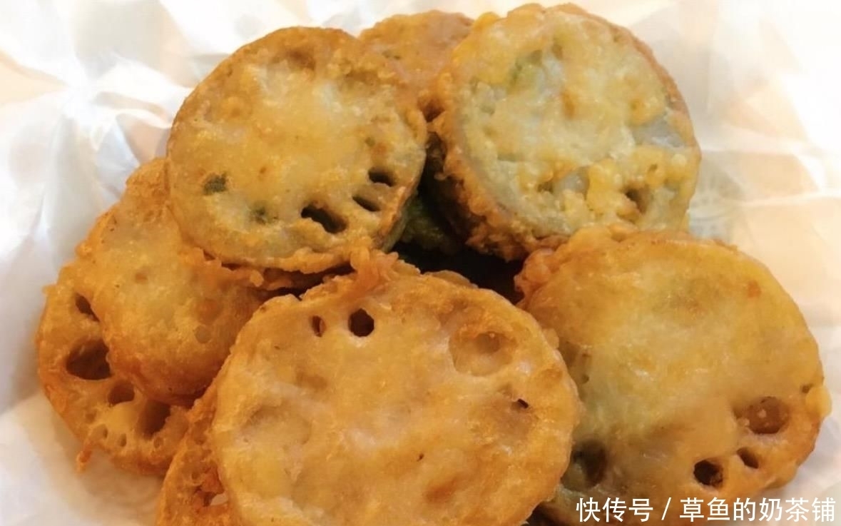 『炸出来的藕』炸藕合好吃有技巧,学会这样调面糊,外酥里嫩超好吃,过年用得上