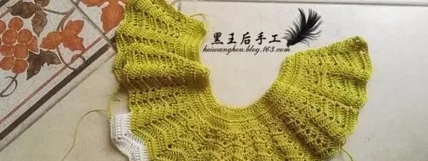 【不加不减】简单款拼色背心裙钩法图解