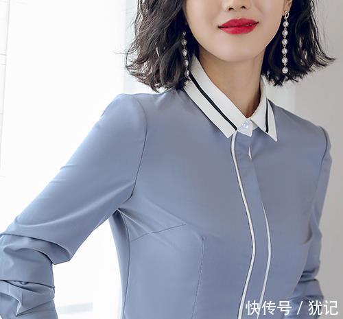 【艾尚臣职业】街拍,才发现人都穿这衬衫,迷人又洋气,妥妥少女感又不失女人味