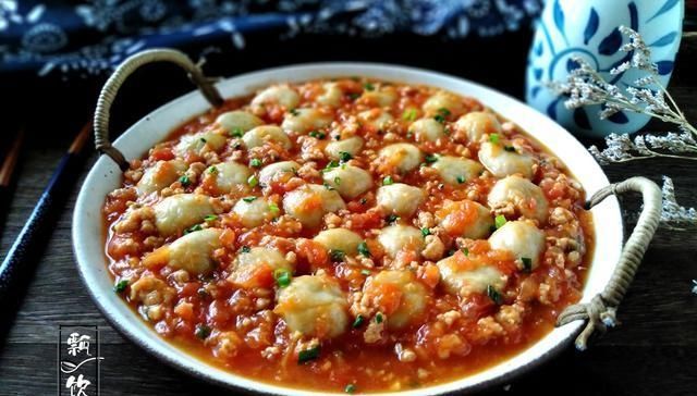 『肉末芋丸』它是强碱性食物,常吃身体好,我家这样做,每次吃光盘,天天想做