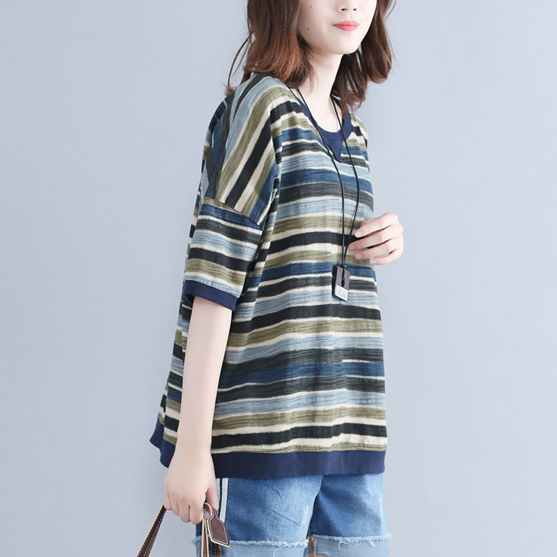 今年巨流行的棉麻娃娃装，胖女人穿上都时尚洋气了许多，美美哒