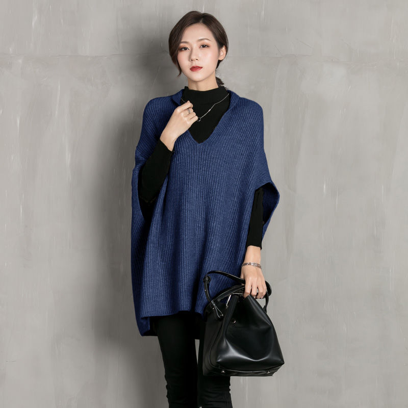 上海旅游回来，婆婆把裙子都扔了!换上这洋气针织衫，美到不敢认