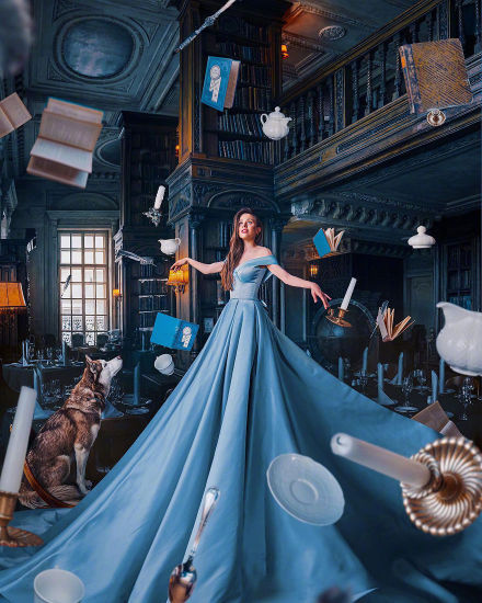 国外摄影师童话风大片 每幅都是女孩子向往的绝美公主梦