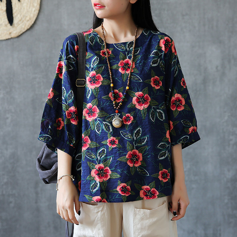 9月，穿毛衣羊绒还太早，试试这样棉麻女装，清爽舒适又时髦洋气