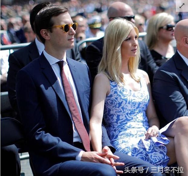 碎花裙伊万卡携库什纳亮相德国，身材太傲人，网友:又撒狗粮了