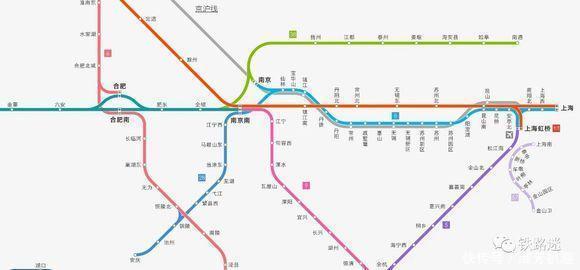  国铁■中国高铁线路图2019年1月版每条线路经过哪些城市都可以看